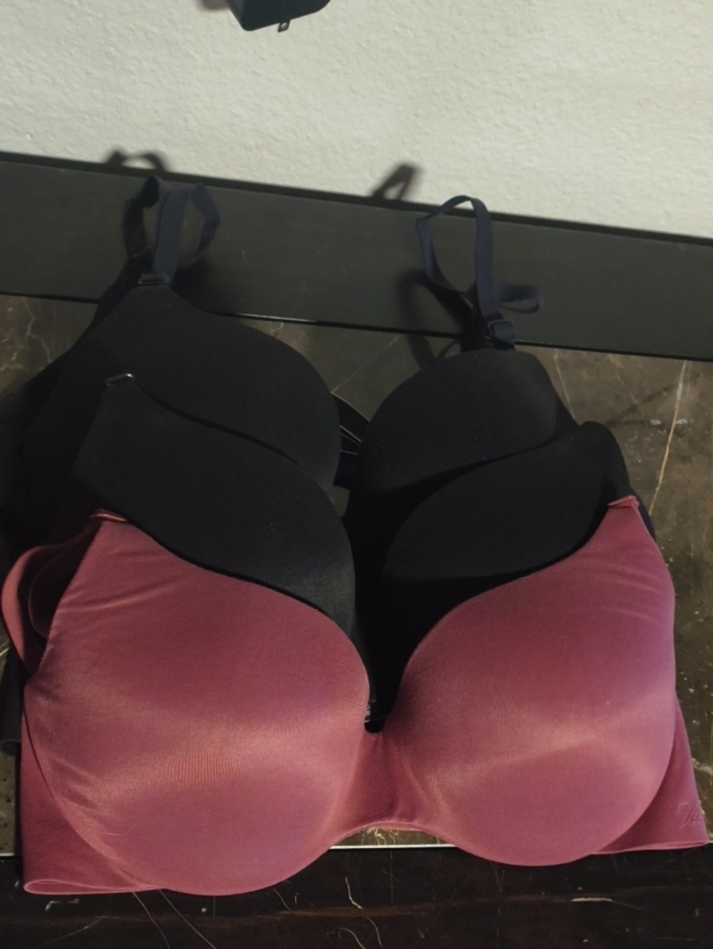 3pack 34D Victoria's Secret Lightly Lined Demi Bras